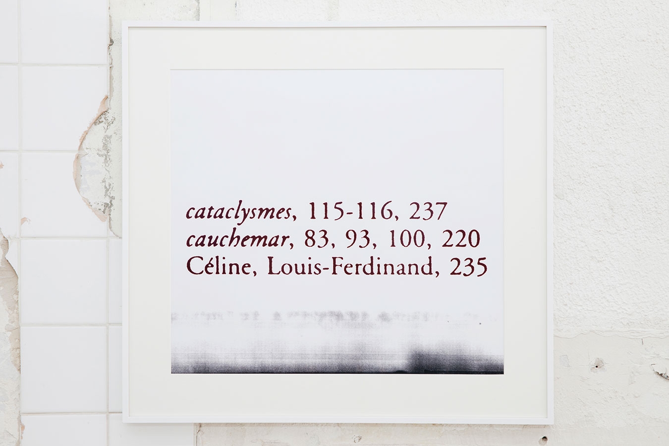 A une heure de la civilisation - Galerie CrèveCoeur