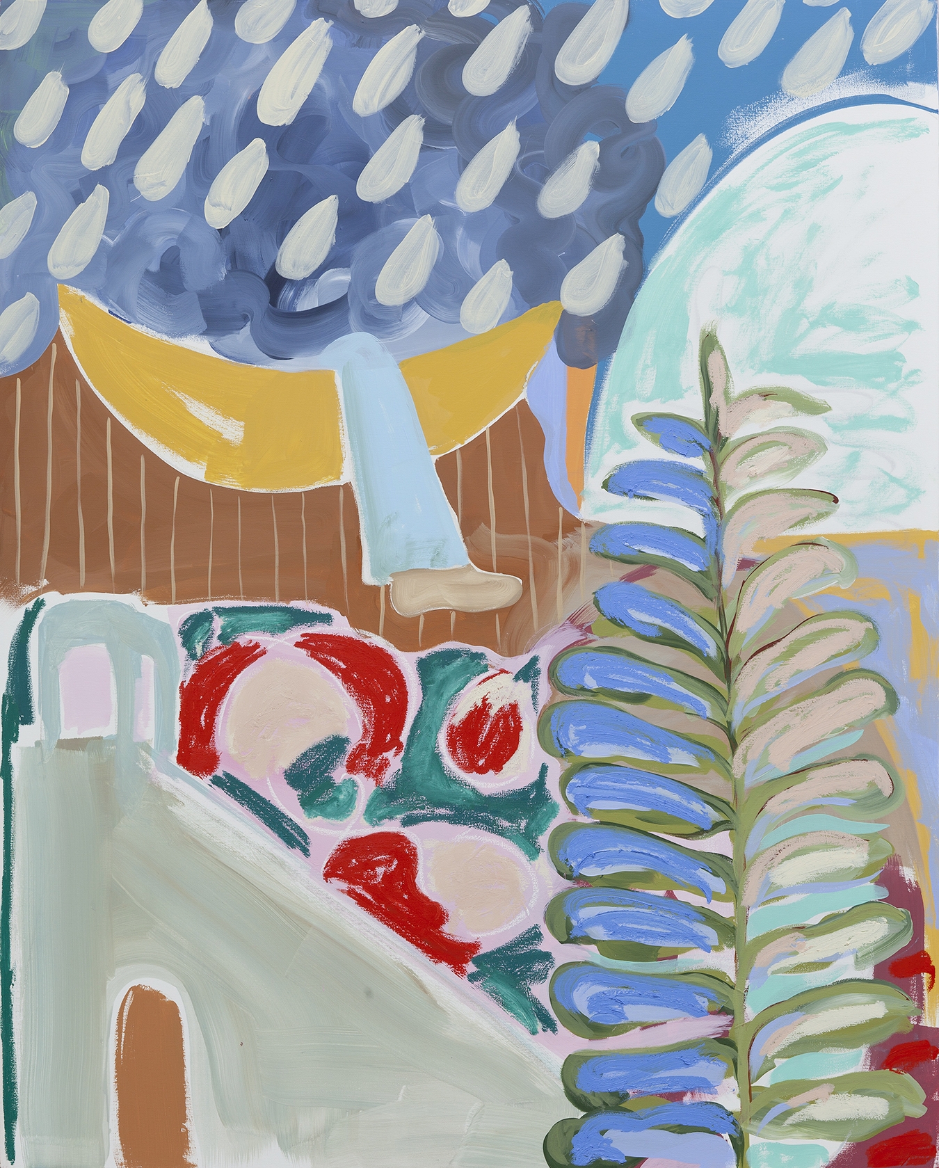 Se empe&ntilde;aban en tapar las grietas, pero las paredes segu&iacute;an sudando - Galerie CrèveCoeur