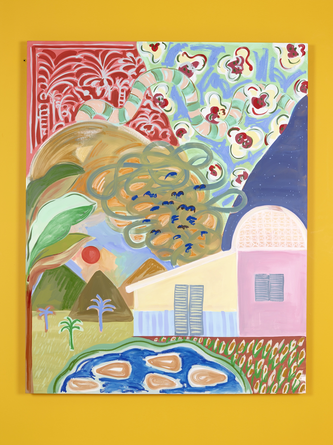 Se empe&ntilde;aban en tapar las grietas, pero las paredes segu&iacute;an sudando - Galerie CrèveCoeur