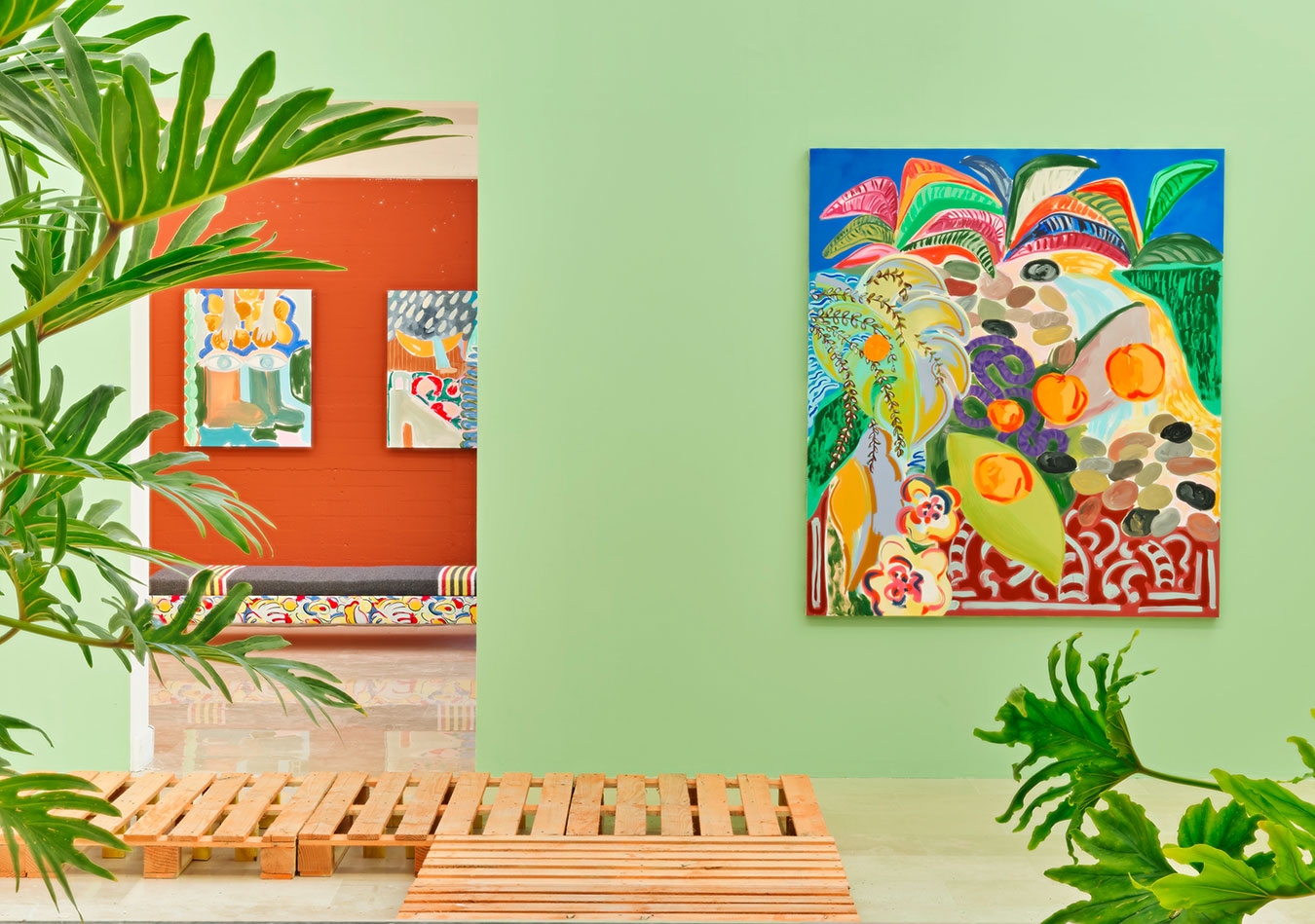 Se empe&ntilde;aban en tapar las grietas, pero las paredes segu&iacute;an sudando - Galerie CrèveCoeur