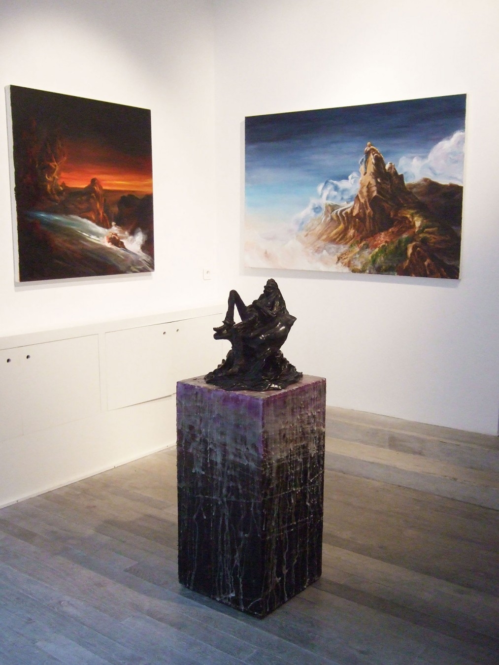 The Birth of a Psychic Heart, The Calm Before & the Calm Beyond, High on the Hill, The Pleasant Appearance, Springing from the Swamp, The Death of the Dead-killers… - Galerie CrèveCoeur