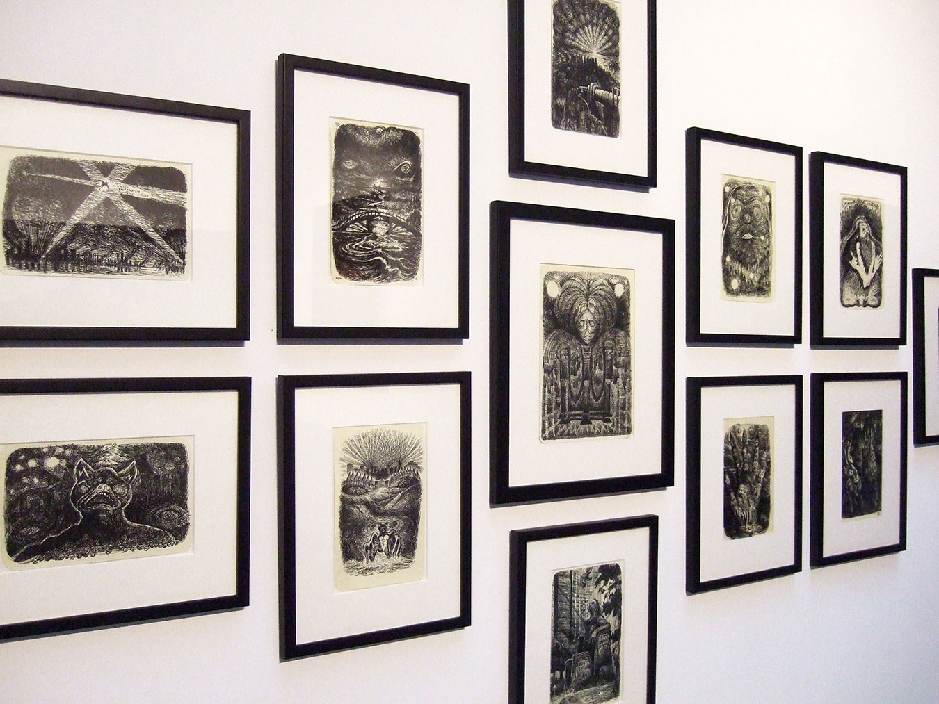 The Birth of a Psychic Heart, The Calm Before & the Calm Beyond, High on the Hill, The Pleasant Appearance, Springing from the Swamp, The Death of the Dead-killers… - Galerie CrèveCoeur